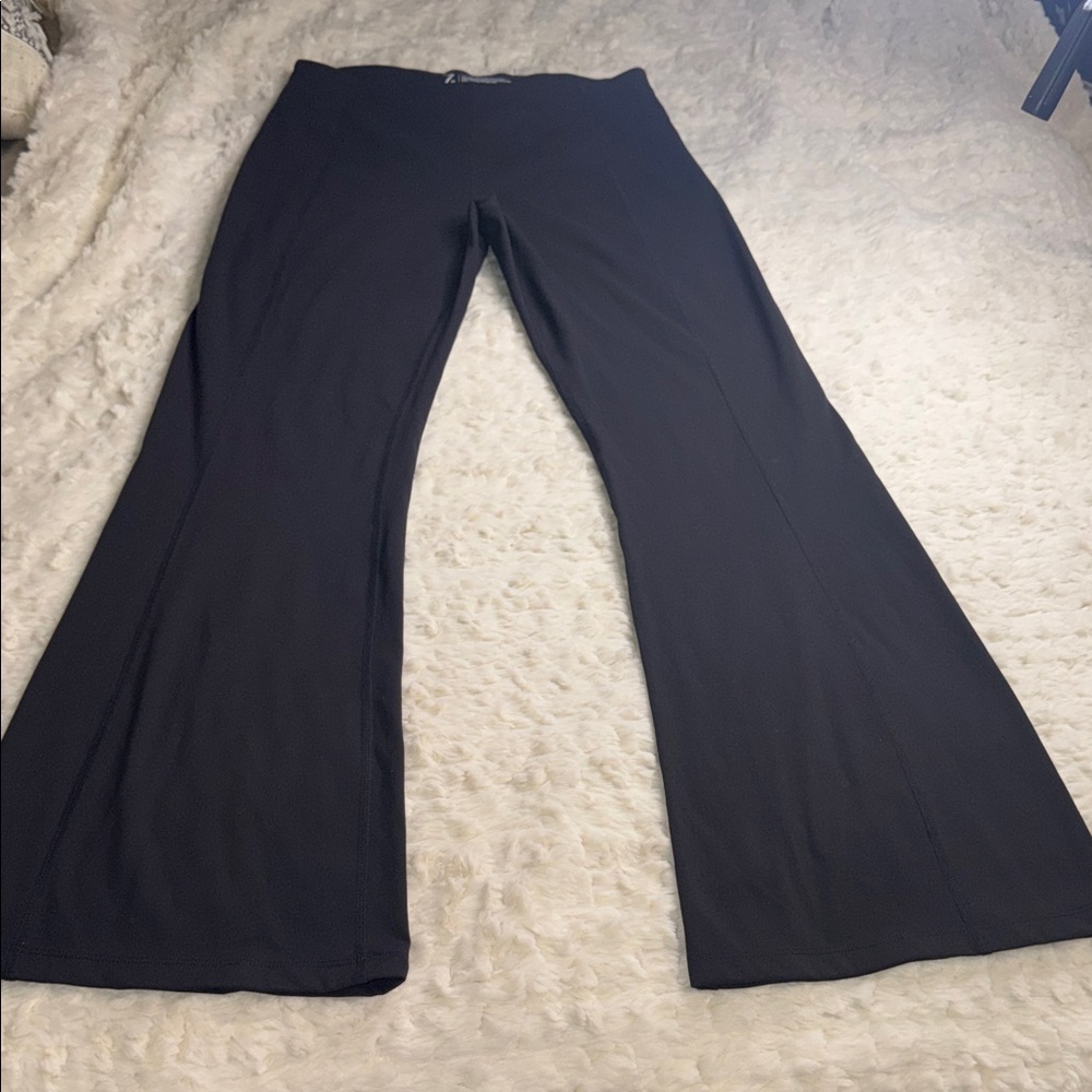 Zella Black Flare Workout Pants